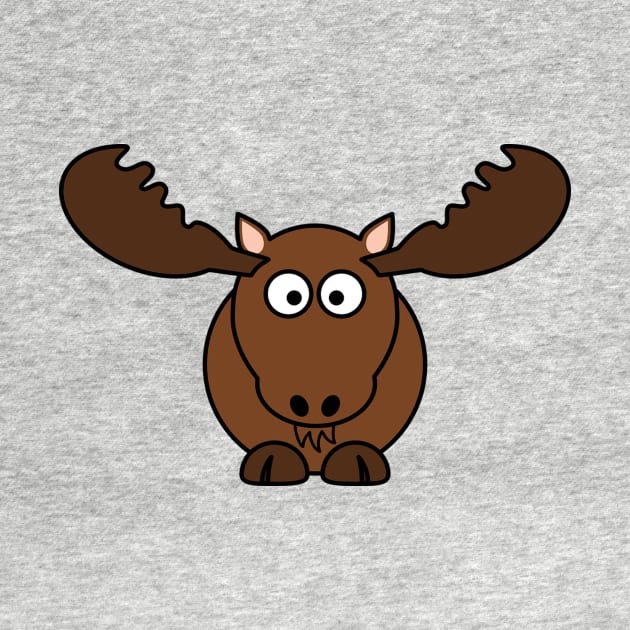 Funny deer by BrechtVdS
